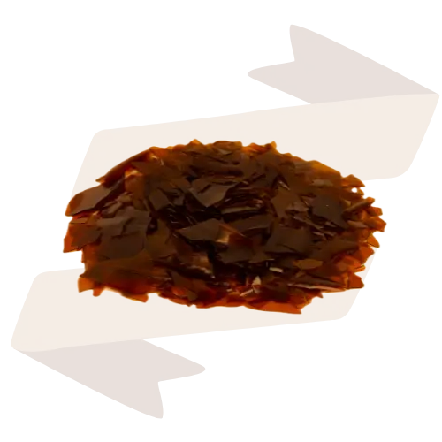 Dewaxed Shellac - Orange